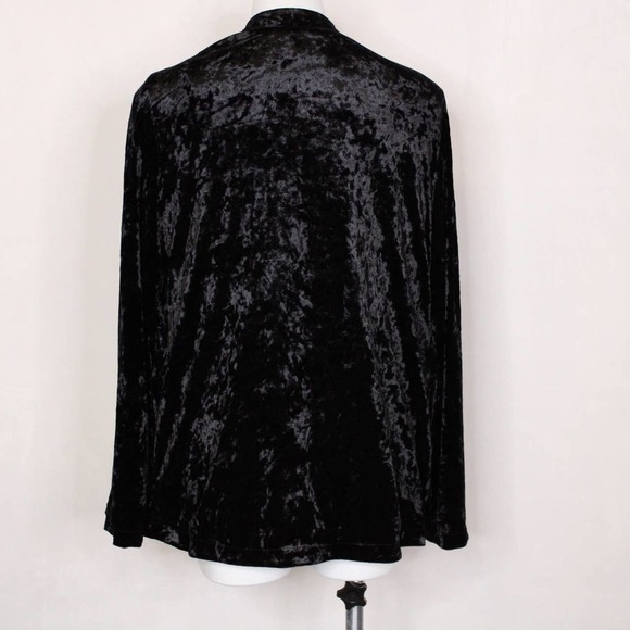 NWT Bobeau Velvet Open Cardigan Sweater - Picture 6 of 9